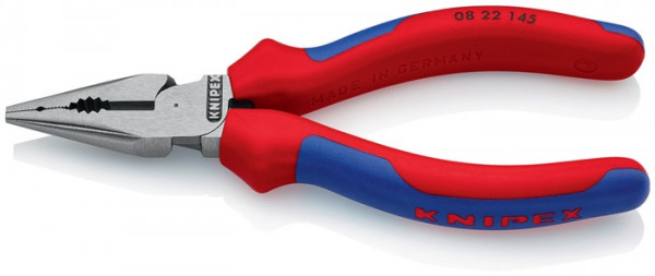 Spitzkombizange L.145mm pol.Mehrkomp.-Hülle schwarz atram.KNIPEX KNIPEX