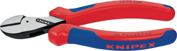 Kompaktseitenschneider X-Cut® L.160mm Kopf pol.Mehrkomp.-Hülle KNIPEX KNIPEX