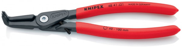 Präzisionssicherungsringzange J 31 f.Bohrungen D.40-100mm m.Spreizbegrenzung KNIPEX