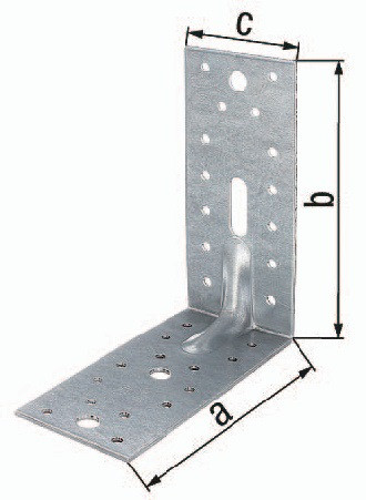 Schwerlast-Winkelverbinder ETA-8/165 150x150x65mm Anz.Lücher1/3/28 S.2,5mm GAH ETA-8/165 GAH ETA-8/