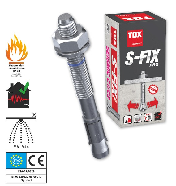 TOX-S-FIX Pro Edelstahl Bolzenanker