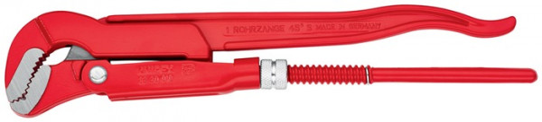 Rohrzange DIN 5234 Gesamt-L.320mm Spann-W.0-42mm f.Rohre 1 Zoll KNIPEX KNIPEX