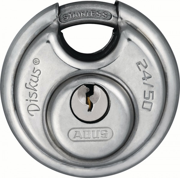 Zylindervorhangschloss 24IB/50 Schlosskürper-B.51mm VA versch.-schl.ABUS ABUS 24IB/50 VE = 1 ST