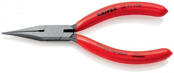 Justierzange L.135mm ger.flach,schmal Ku.-Überzug KNIPEX KNIPEX