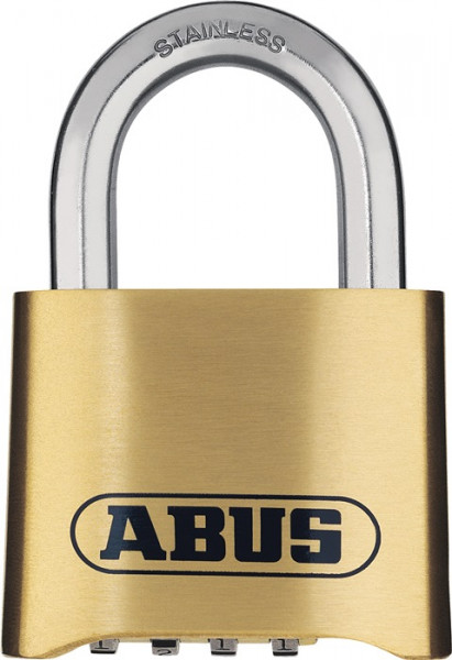 Zahlenvorhangschloss 180IB/50 B/SB Schlosskürper-B.52mm MS ABUS ABUS 180IB/50 B/SB VE = 1 ST