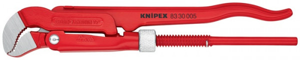 Rohrzange DIN 5234 Gesamt-L.245mm Spann-W.0-35mm f.Rohre 1/2 Zoll KNIPEX KNIPEX