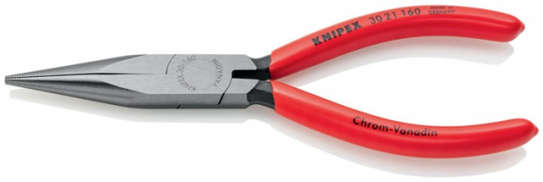 Langbeckzange Gesamt-L.160mm Form 2 Kopf pol.Ku.-Überzug KNIPEX KNIPEX