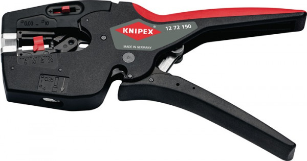 Automatikabisolierzange L.190mm 0,03-10mm² (AWG 32-8) KNIPEX KNIPEX