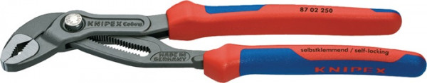 Wasserpumpenzange Cobra® L.180mm Spann-W.36mm pol.Mehrkomp.-Hülle KNIPEX KNIPEX