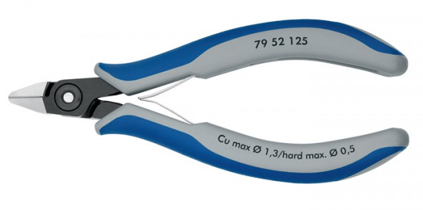 Präzisions-Elektronik-Seitenschn.L.125mm Form 5 Facette ja,sehr kl.pol.KNIPEX KNIPEX