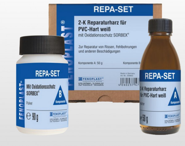 Fenoplast Reparatur-Set 2 K Reparaturmasse für Ral 9016