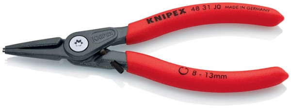 Präzisionssicherungsringzange J 0 f.Bohrungen D.8-13mm m.Spreizbegrenzung KNIPEX