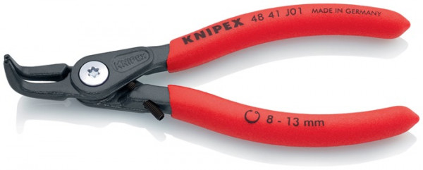 Präzisionssicherungsringzange J 01 f.Bohrungen D.8-13mm m.Spreizbegrenzung KNIPEX