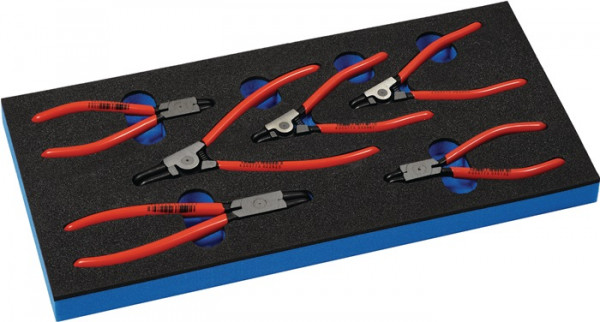 Werkzeugmodul Leereinlage 1/3-Modul Leereinlage f.Sicherungsringzange KNIPEX KNIPEX