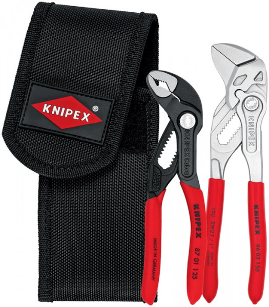 Zangensatz Minis Inh.2tlg.Gürteltasche KNIPEX