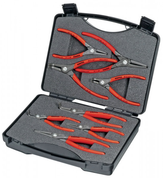 Sicherungszangensatz 8-tlg.in Ku.-Koffer 10-60mm KNIPEX KNIPEX