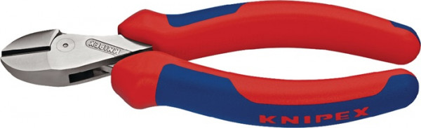 Kompaktseitenschneider X-Cut® L.160mm Kopf verchr.Mehrkomp.-Hüllen KNIPEX KNIPEX